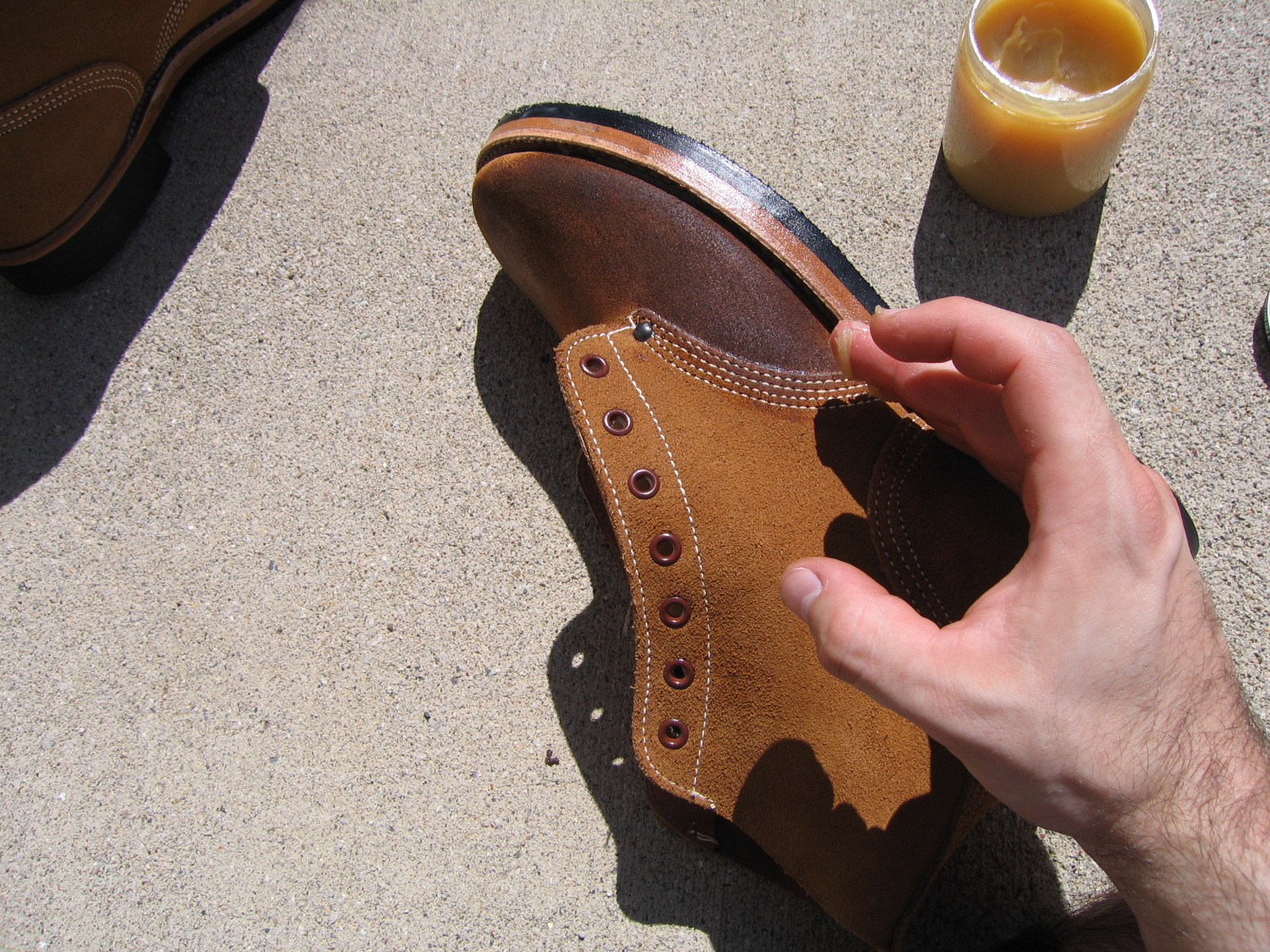 90th IDPG Dubbing boots with Sno Seal