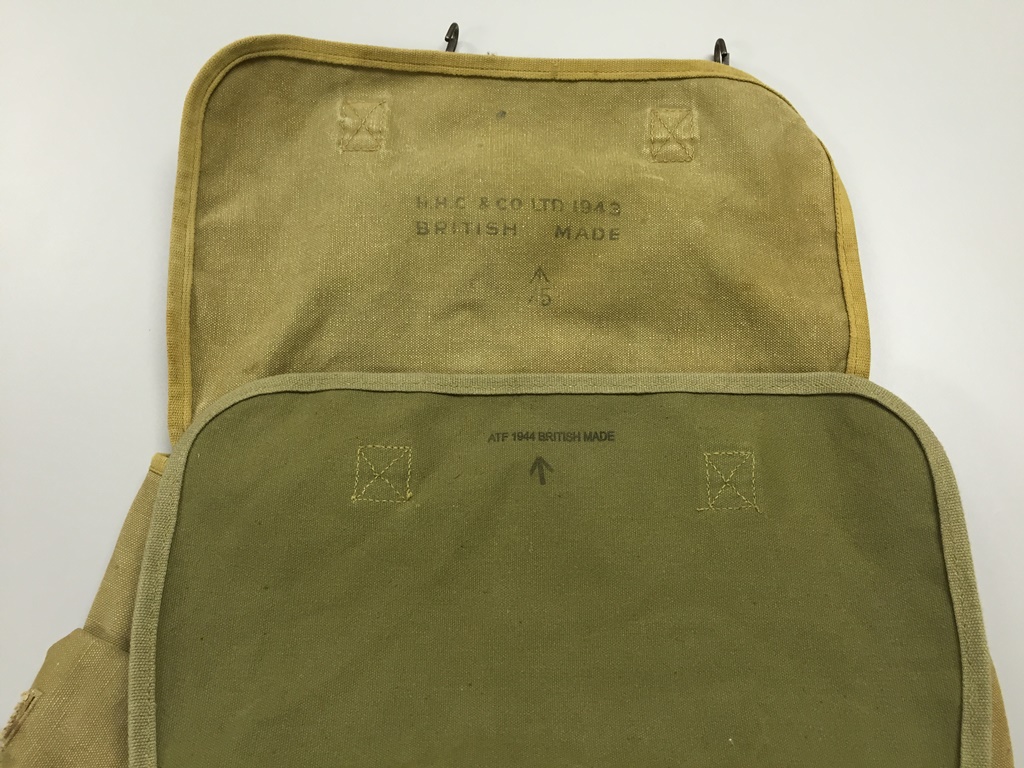 Original US Army M-1936 Musette Bag combat bag M36 - British Made 1944 